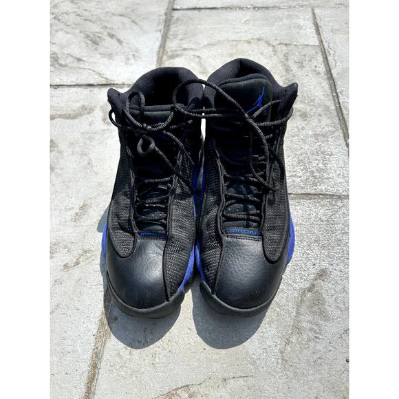 Size 8 Jordan 13 Retro Black Hyper Royal - Great Condition